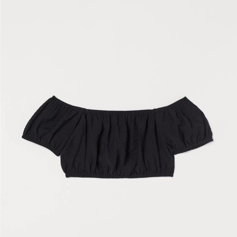 H&M Off-The Shoulder Crop Top NWT